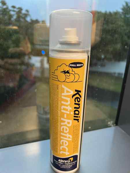 *A photo of the spray I use called 'Kenair Anti-Reflect'*